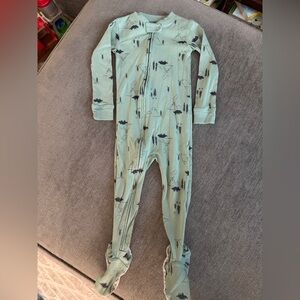 Carter's Dinosaur Footed One Piece